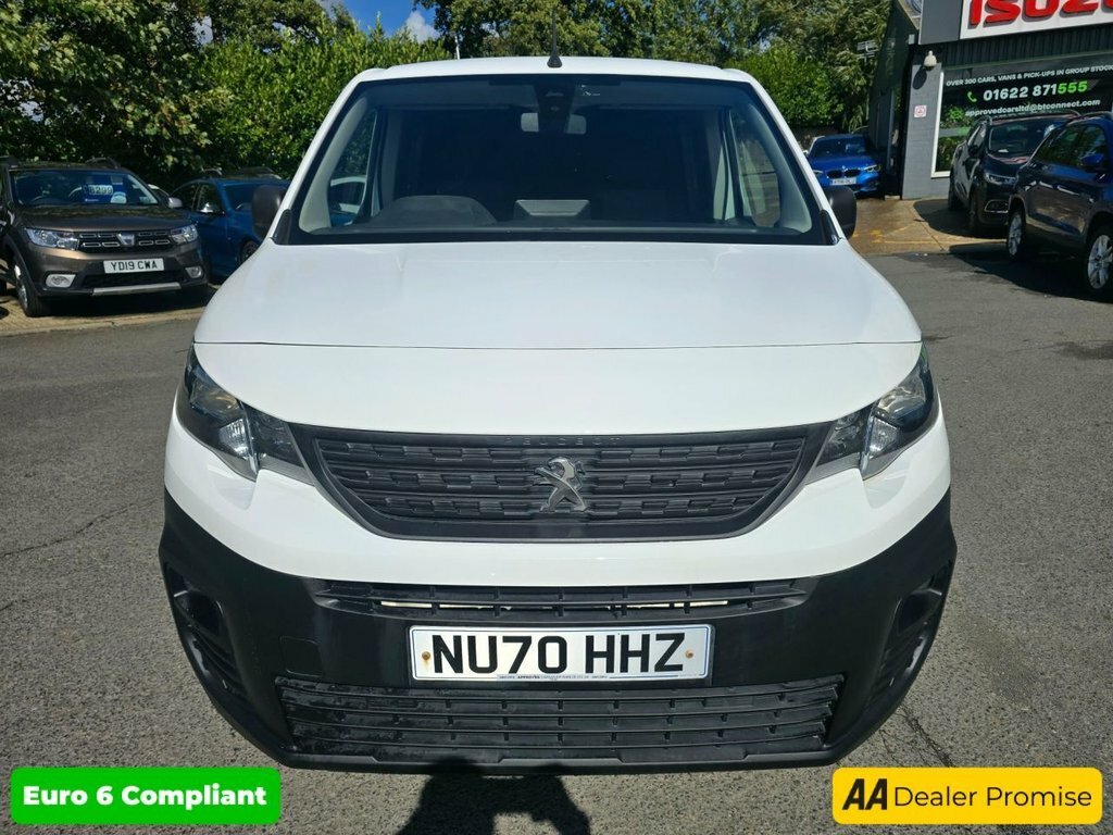 Peugeot Partner 1.5L Professional 6Dr NU70HHZ White #4