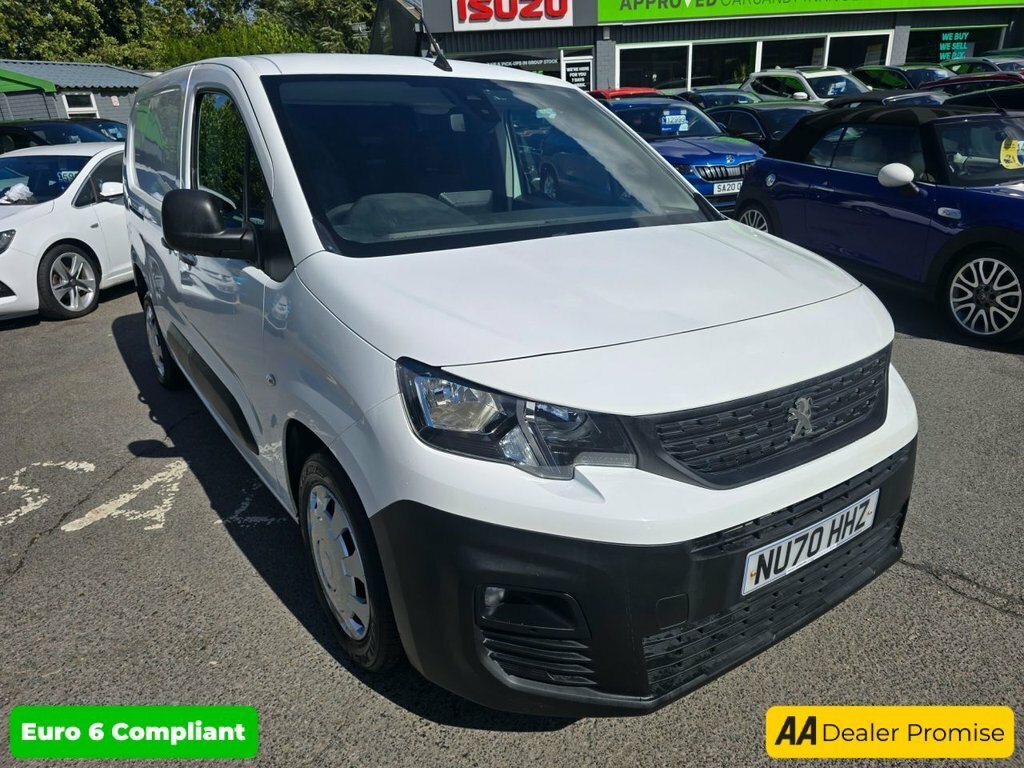Peugeot Partner 1.5L Professional 6Dr NU70HHZ White #3