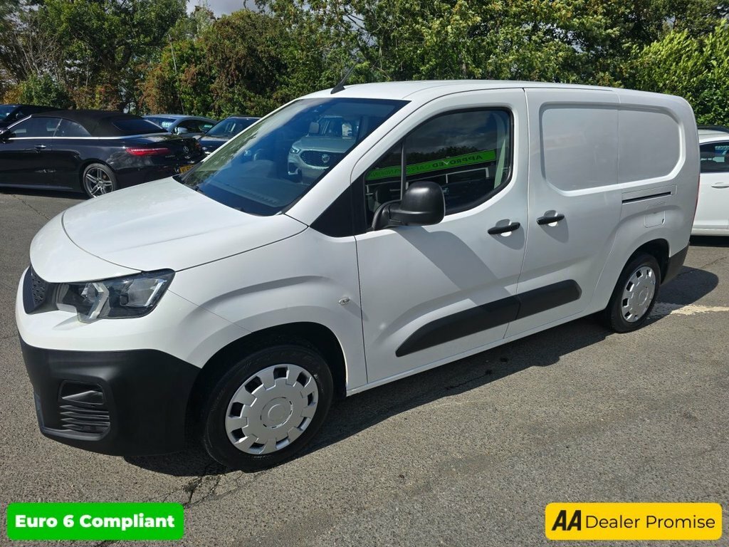 Peugeot Partner 1.5L Professional 6Dr NU70HHZ White #6