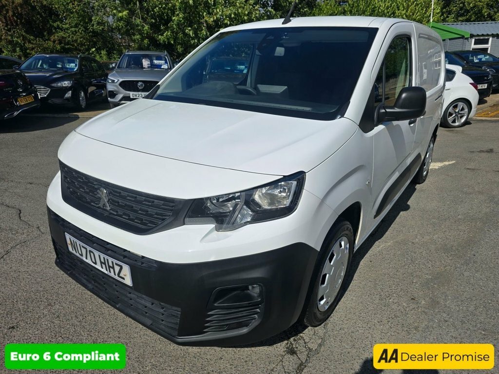 Peugeot Partner 1.5L Professional 6Dr NU70HHZ White #5