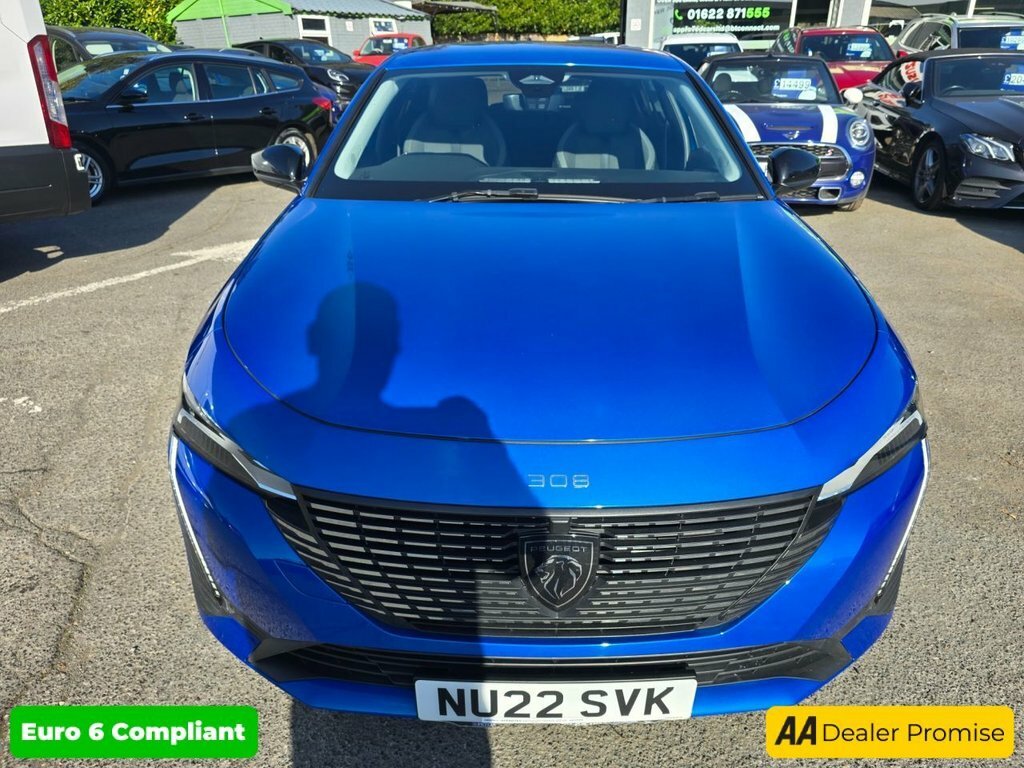 Peugeot 308 1.5L Allure Premium NU22SVK Blue #3