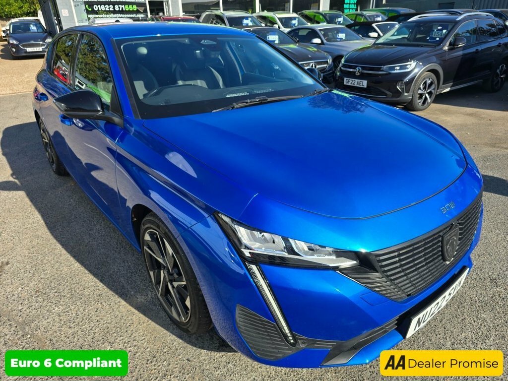 Peugeot 308 1.5L Allure Premium NU22SVK Blue #2
