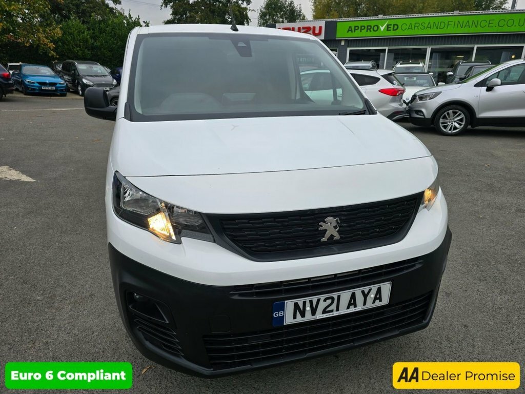 Peugeot Partner 1.5L Professional 6Dr NV21AYA White #4
