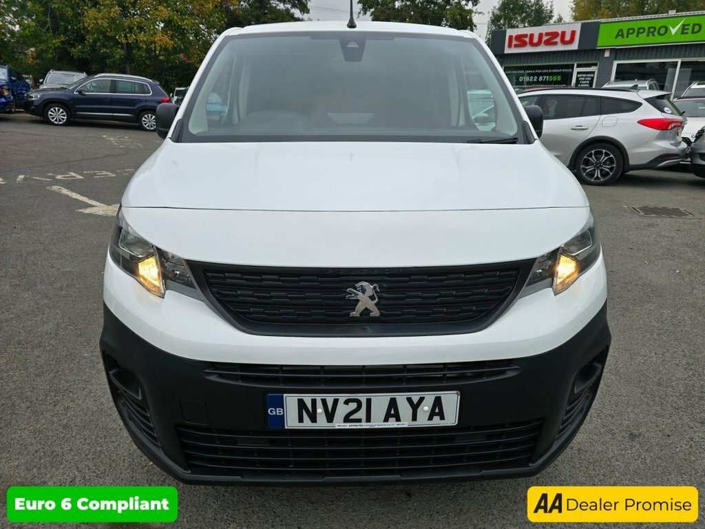 Peugeot Partner 1.5L Professional 6Dr NV21AYA White #5