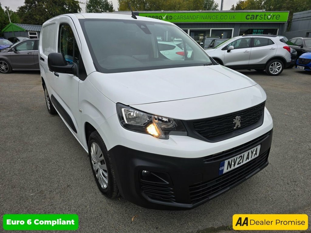 Peugeot Partner 1.5L Professional 6Dr NV21AYA White #3