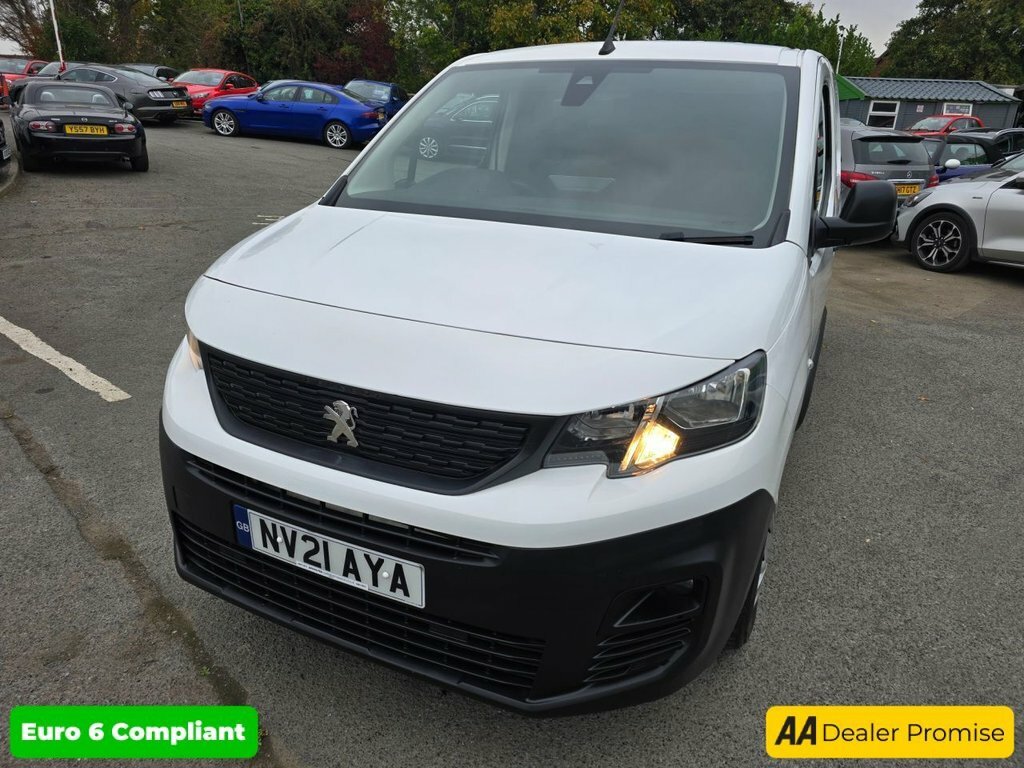 Peugeot Partner 1.5L Professional 6Dr NV21AYA White #6