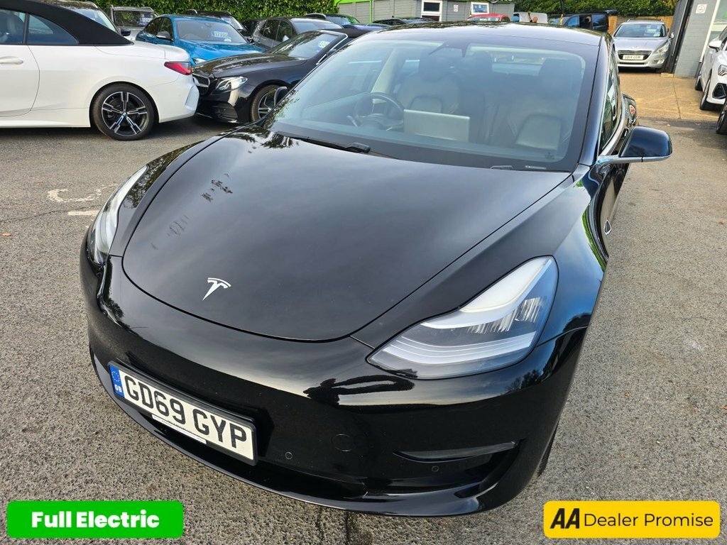 Tesla Model 3 Saloon GD69GYP Black #5