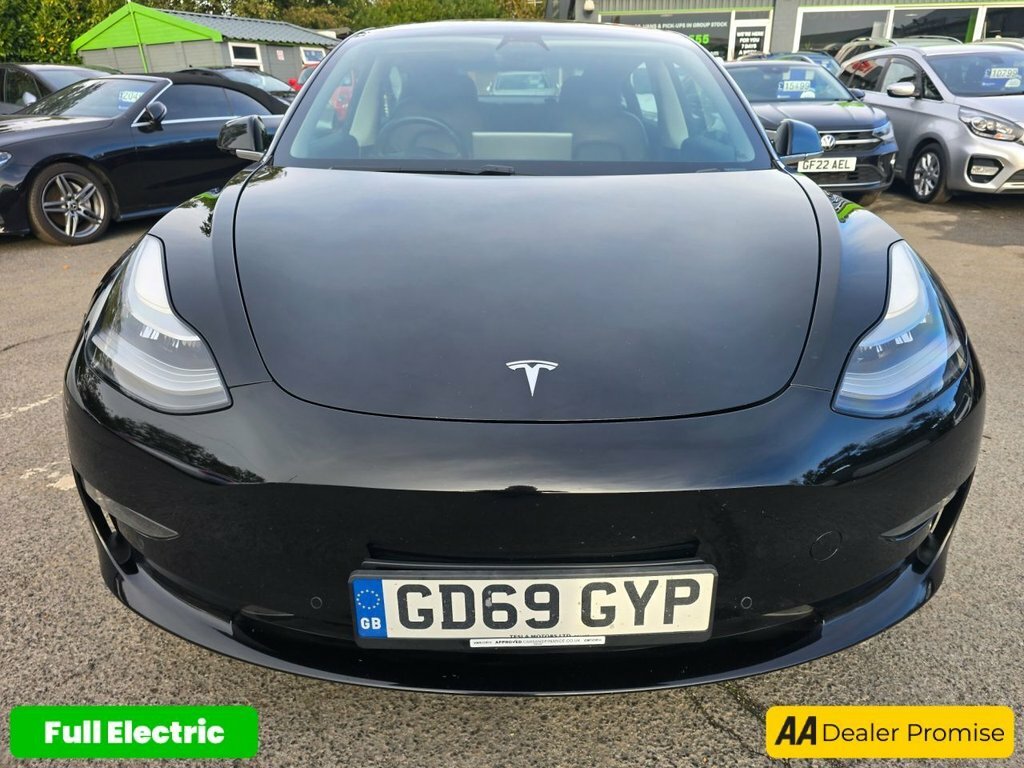 Tesla Model 3 Saloon GD69GYP Black #4