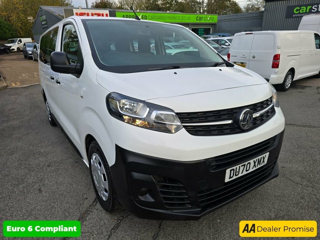 Vauxhall Vivaro 1L Edition L DU70XMX White #3