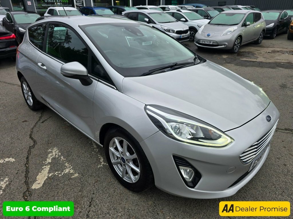 Ford Fiesta 1L Zetec EY67XCD Silver #2