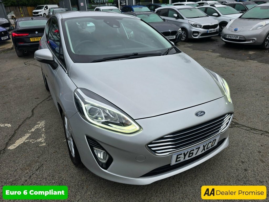 Ford Fiesta 1L Zetec EY67XCD Silver #3