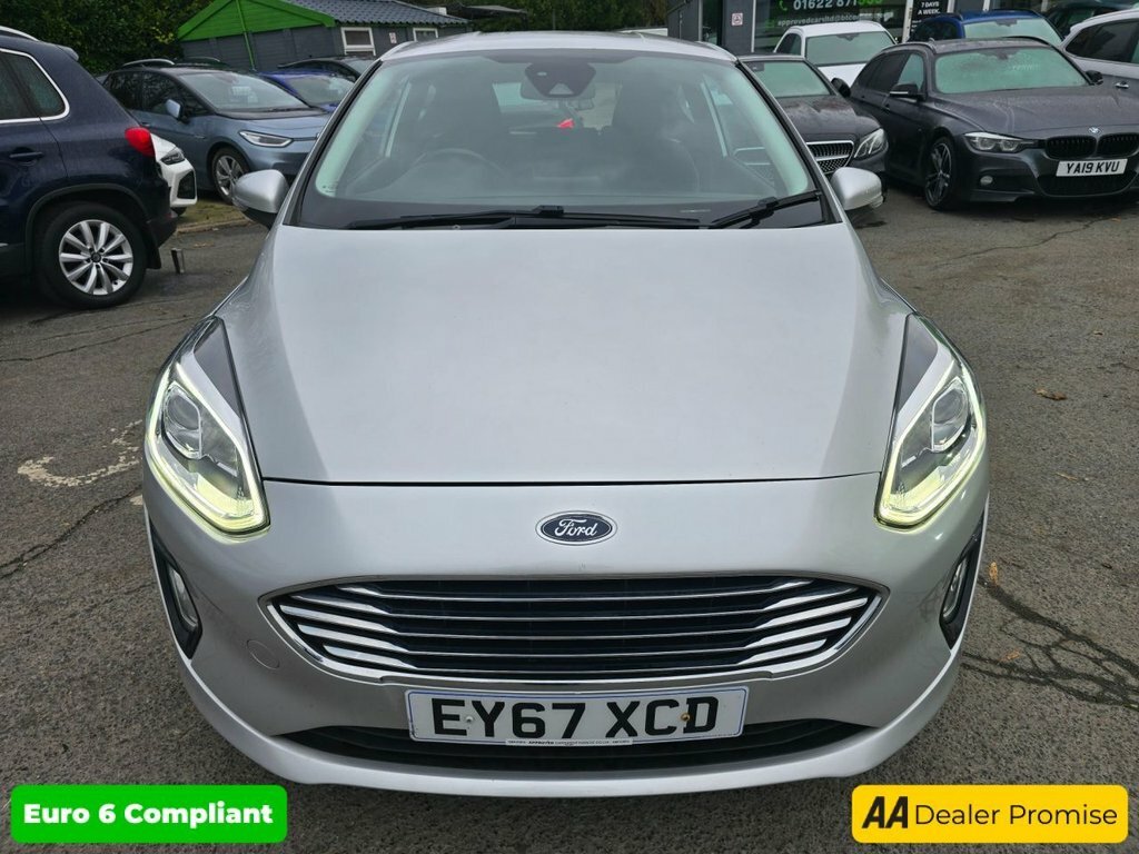 Ford Fiesta 1L Zetec EY67XCD Silver #4