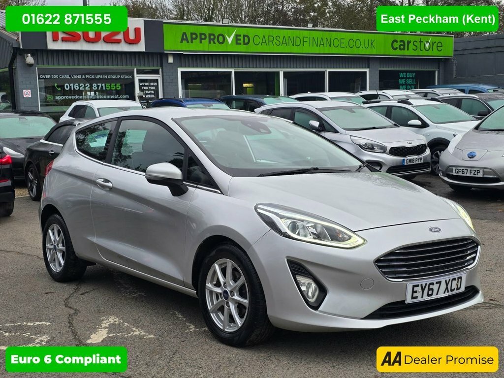 Ford Fiesta 1L Zetec Silver