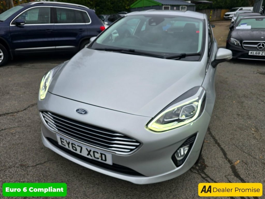 Ford Fiesta 1L Zetec EY67XCD Silver #5