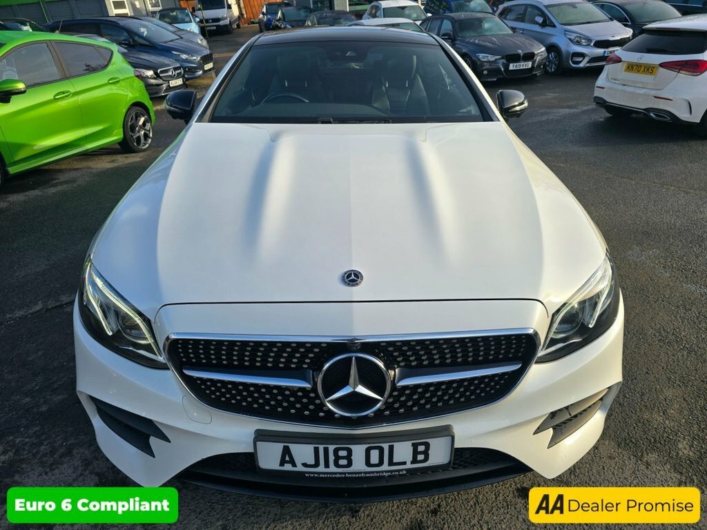 Mercedes-Benz E Class 2L Amg Line AJ18OLB White #4