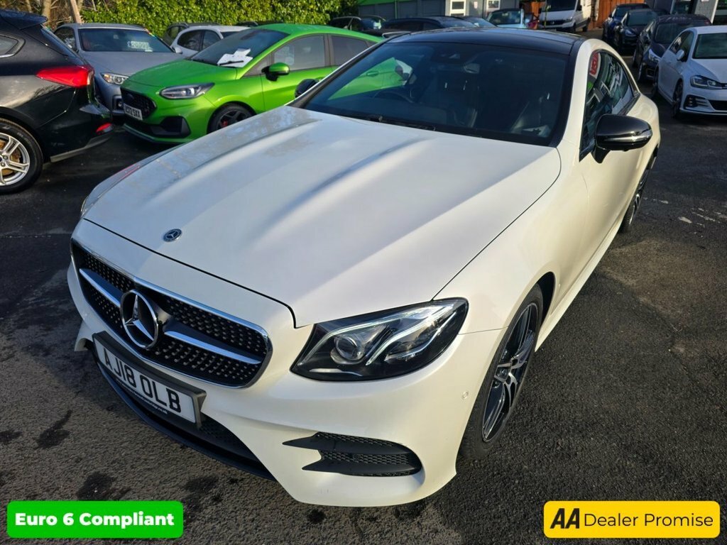 Mercedes-Benz E Class 2L Amg Line AJ18OLB White #5