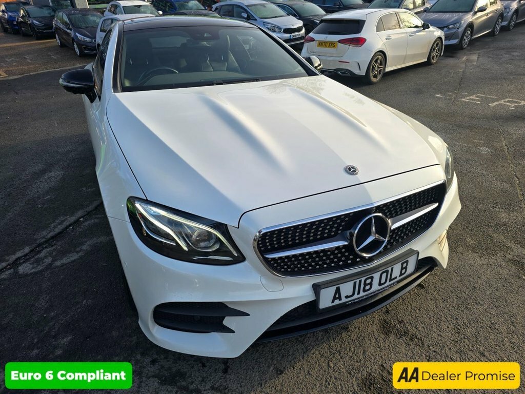 Mercedes-Benz E Class 2L Amg Line AJ18OLB White #3