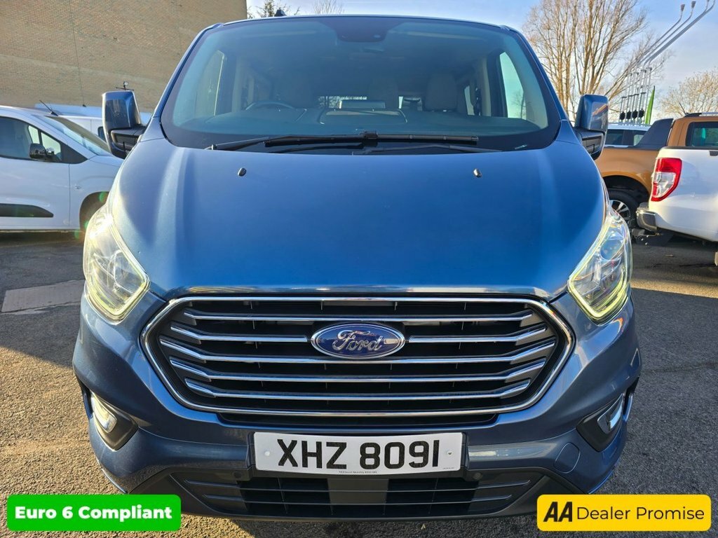 Ford Tourneo Custom 2L Titanium XHZ8091 Blue #4
