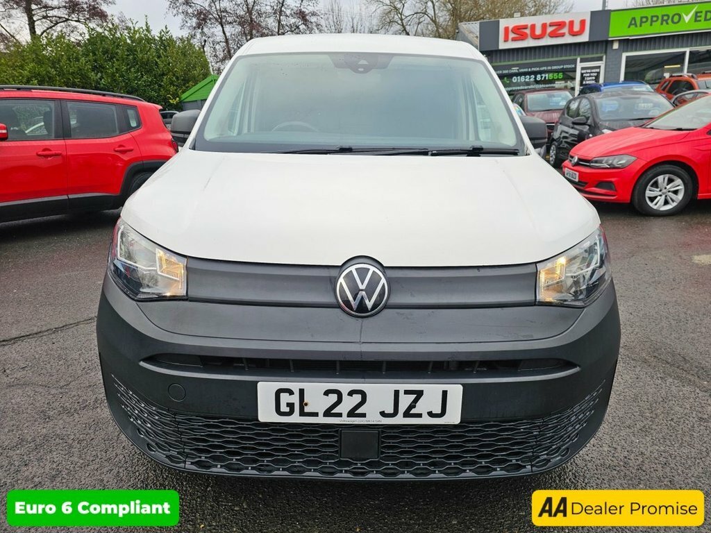 Volkswagen Caddy 2L Commerce GL22JZJ White #4