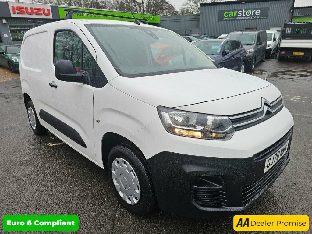 Citroen Berlingo 1.5L X M GJ70NMV White #2