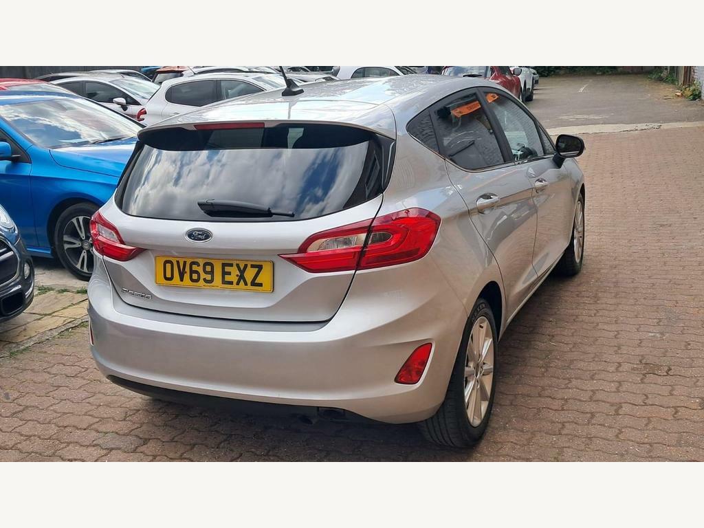 Ford Fiesta 1.0T Ecoboost Titanium Euro 6 S S OV69EXZ Silver #5