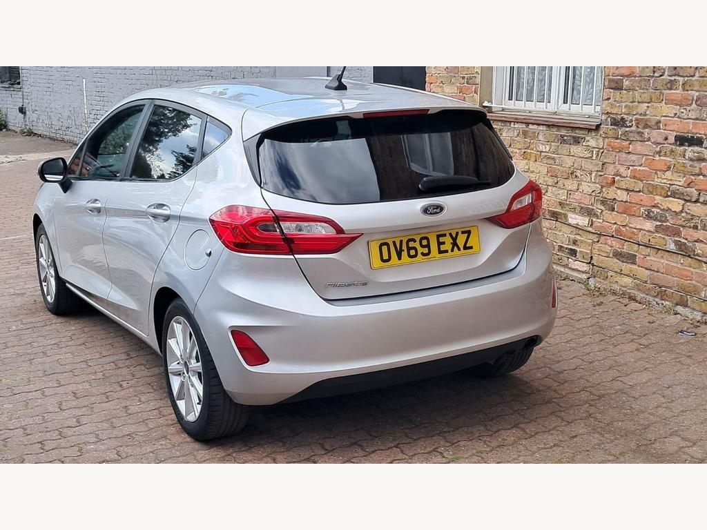 Ford Fiesta 1.0T Ecoboost Titanium Euro 6 S S OV69EXZ Silver #6