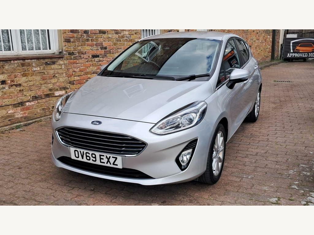Ford Fiesta 1.0T Ecoboost Titanium Euro 6 S S OV69EXZ Silver #4