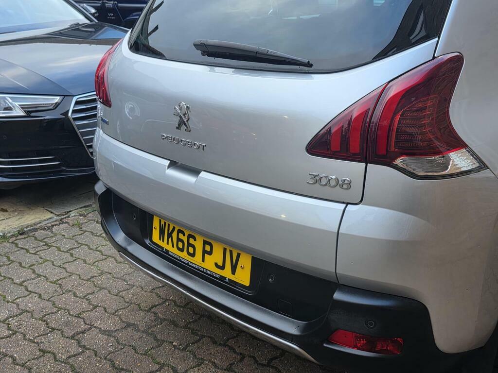 Peugeot 3008 1.6 Bluehdi Active Eat Euro 6 S S WK66PJV Silver #4