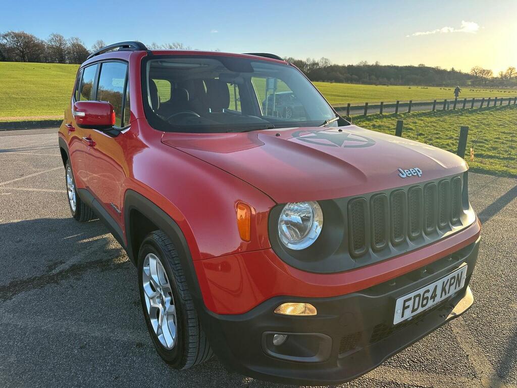 Jeep Renegade 1.4T Multiairii Longitude Euro 6 S S FD64KPN Red #2