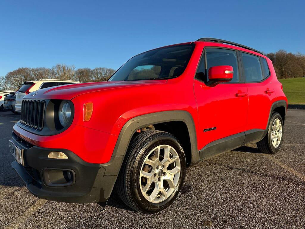 Jeep Renegade 1.4T Multiairii Longitude Euro 6 S S FD64KPN Red #5
