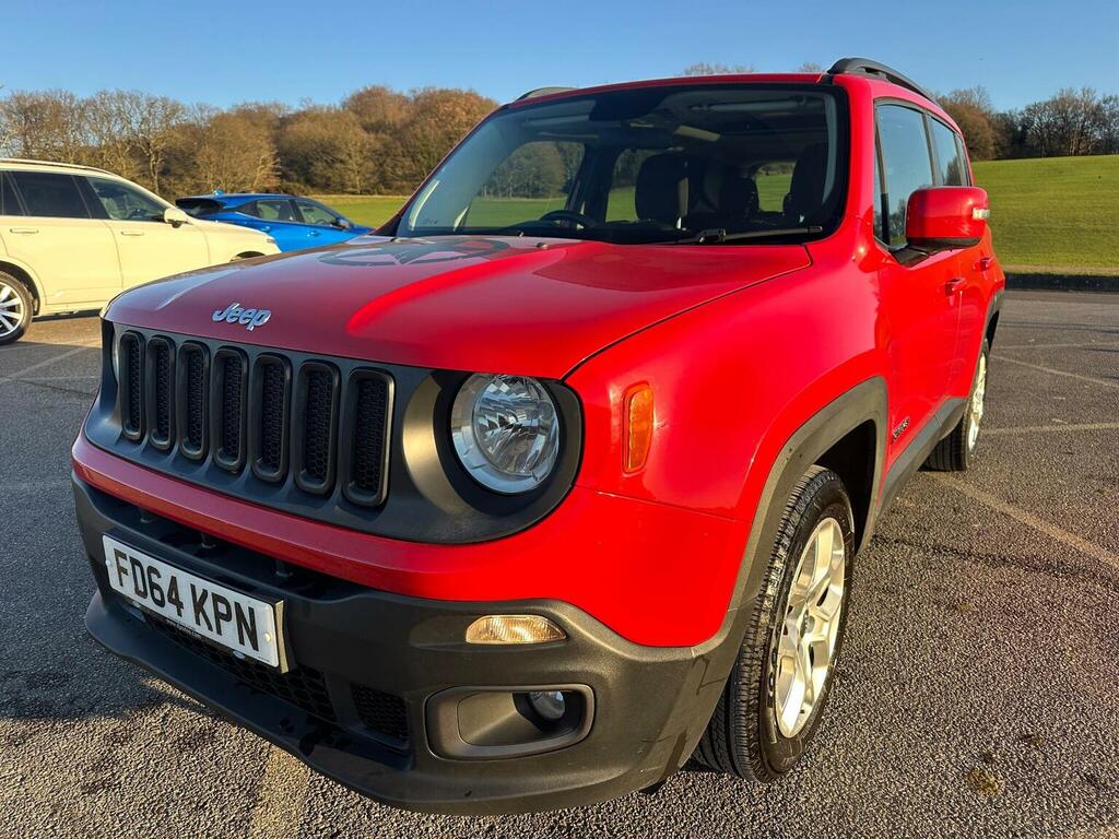 Jeep Renegade 1.4T Multiairii Longitude Euro 6 S S FD64KPN Red #4
