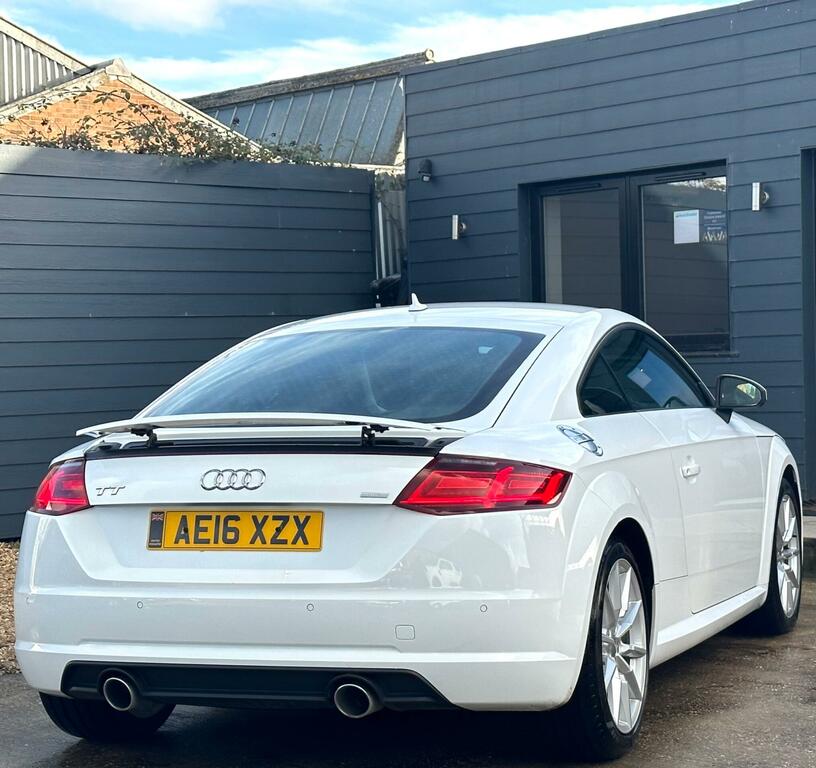 Audi TT 2.0 Tdi Ultra Sport Euro 6 Ss AE16XZX White #6