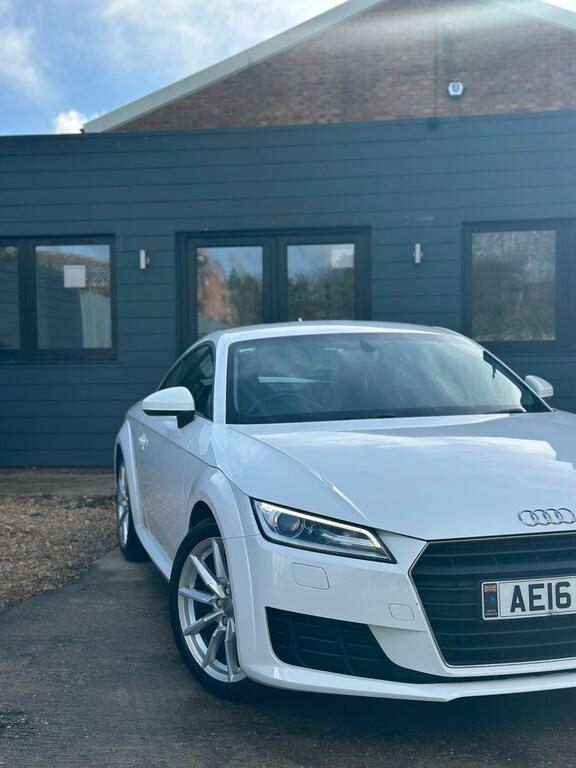 Audi TT 2.0 Tdi Ultra Sport Euro 6 Ss AE16XZX White #4