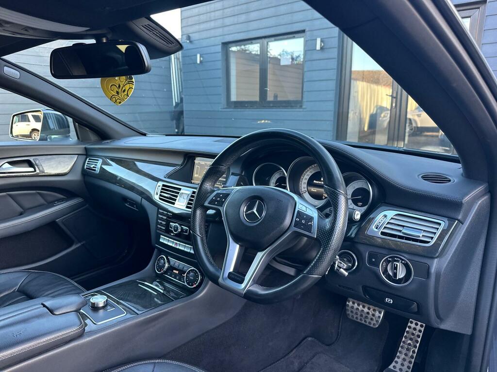 Mercedes-Benz CLS 3.0 Cls350 Cdi V6 Amg Sport Coupe G-tronic Euro 5 KW14BDE Grey #2