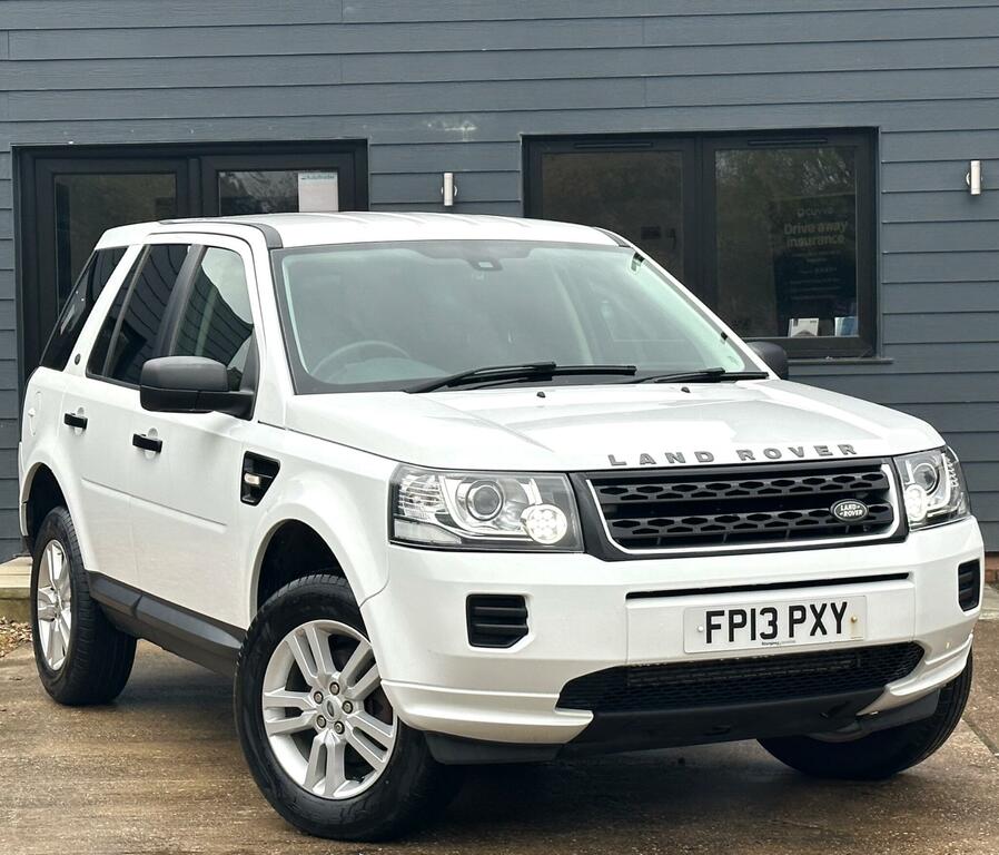 Land Rover Freelander 2 2.2 Ed4 Black And White Euro 5 Ss White