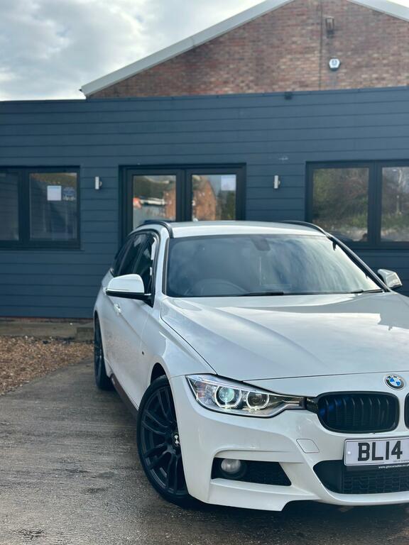 BMW 3 Series 2.0 320D M Sport Touring Euro 5 Ss BL14SYJ White #4