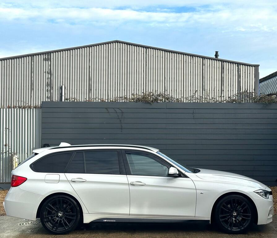 BMW 3 Series 2.0 320D M Sport Touring Euro 5 Ss BL14SYJ White #5