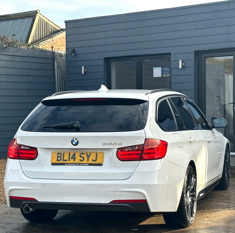 BMW 3 Series 2.0 320D M Sport Touring Euro 5 Ss BL14SYJ White #6