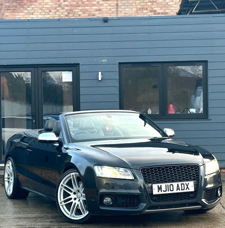 Audi S5 3.0 Tfsi V6 Cabriolet S Tronic Quattro Euro 5 Black