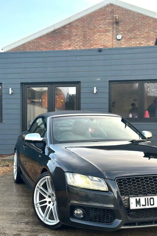 Audi S5 3.0 Tfsi V6 Cabriolet S Tronic Quattro Euro 5 Black #5