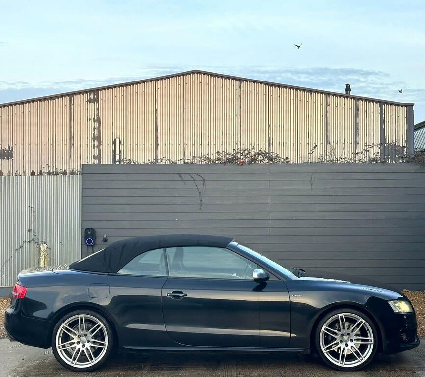 Audi S5 3.0 Tfsi V6 Cabriolet S Tronic Quattro Euro 5 Black #6