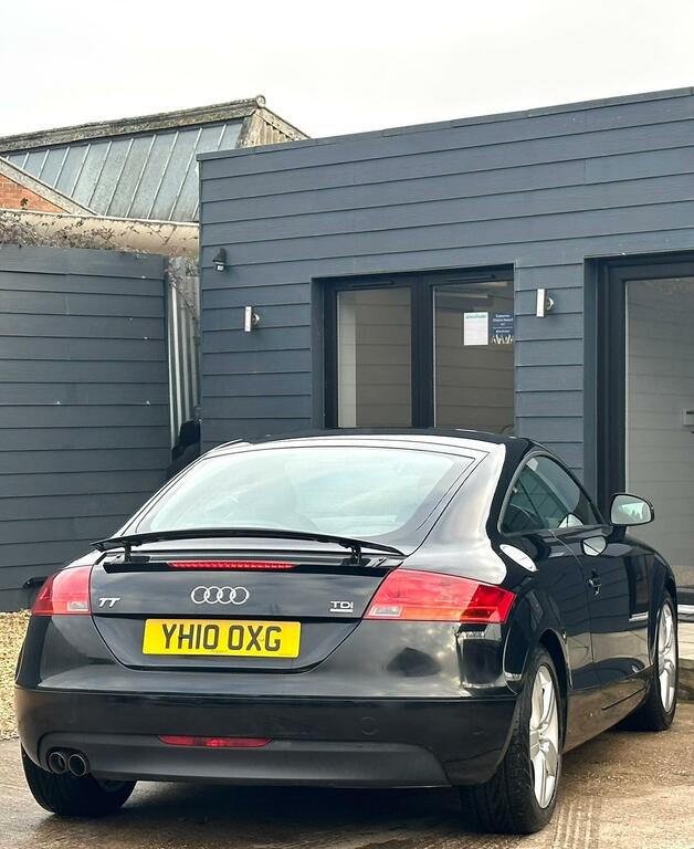 Audi TT 2.0 Tdi Quattro Euro 4 YH10OXG Black #5