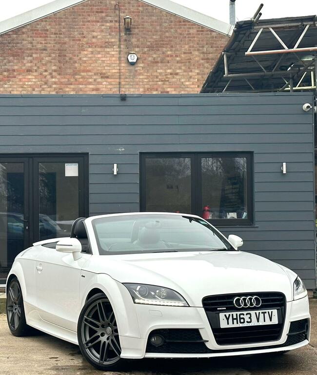 Audi TT 2.0 Tdi Black Edition Roadster S Tronic Quattro Eu White #5