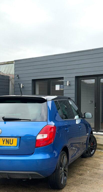 Skoda Fabia 1.4 Tsi Vrs S2000 Dsg Euro 5 Blue #6