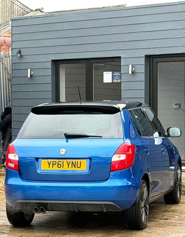 Skoda Fabia 1.4 Tsi Vrs S2000 Dsg Euro 5 Blue #5
