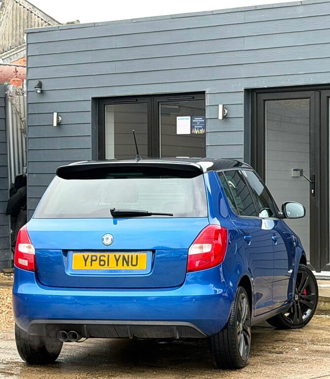 Skoda Fabia 1.4 Tsi Vrs S2000 Dsg Euro 5 Blue #3