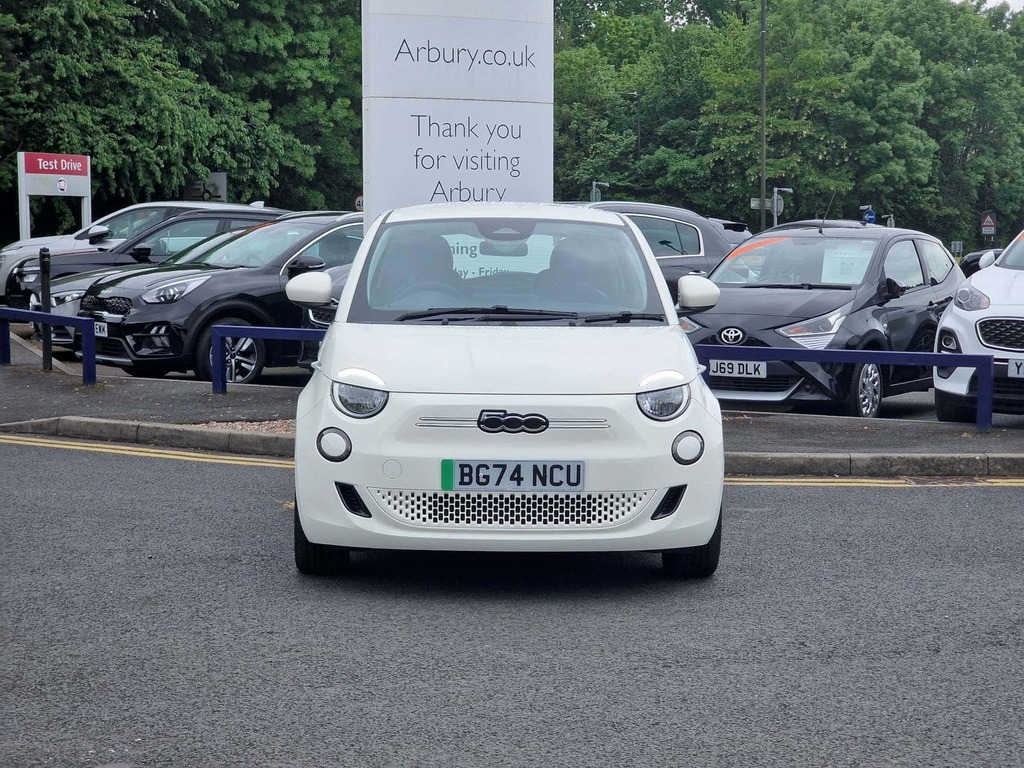 Fiat 500 87Kw 42Kwh BG74NCU White #3