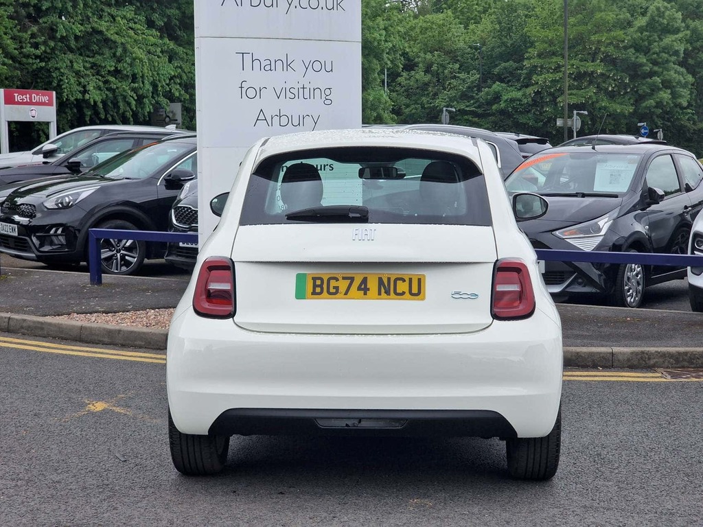 Fiat 500 87Kw 42Kwh BG74NCU White #5
