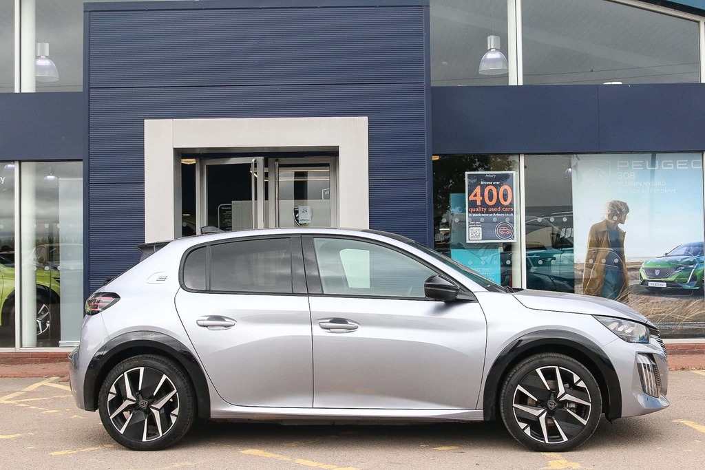 Peugeot e-208 51 Kwh 156 1-Speed BC74PFV Grey #3