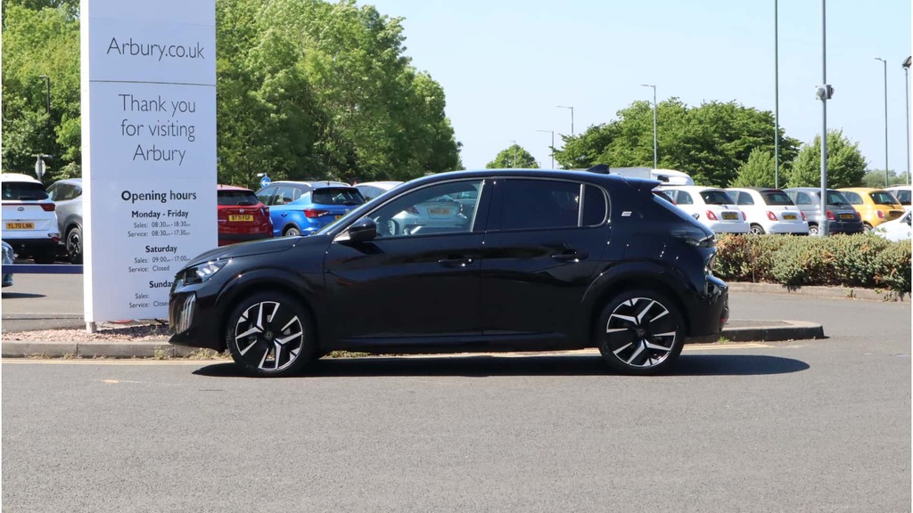Peugeot e-208 51 Kwh 156 1-Speed BC74HTV Black #2